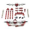 MN82 Modified Chassis Kit, Metal Upgrade Parts, 7-Piece Set, Suitable for MN Model 1/12 LC79 MN82 MN78 RC Car