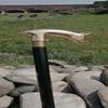 Antique Style Victorian Vintage Designer Brass Handle Cane Wooden Walking Stick