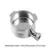Delonghi EC685 Delonghi Dedication EC680 için Altı Deliksiz Portafiltre Kahve Filtre Tutucu 51mm Delonghi Portafiltre Kahve Makinesi