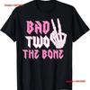 Bad Two The Bone 2nd Birthday T Shirt Funny Full Size S 4XL Vintage Washed Fashion Top For Everyday Wear Comfortable Breathable
