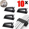 10pcs Self Adhesive Cable Management Clips Cable Organizers Wire Clips Cord Holder For TV PC Ethernet Cable Under Desk Home Off