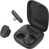 Advanced AI Noise-Cancelling Wireless Lavalier Microphone for Live Streaming and Radio with Magnetic Mount