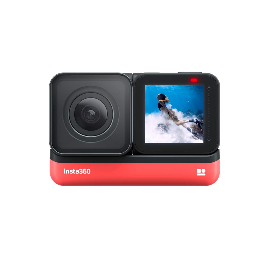 Insta360 ONE R 4K Edition R Core 4K action FlowState image 5m panoramic shooting sports camera (ONE + Wide-Angle Module) 360-degree camera,