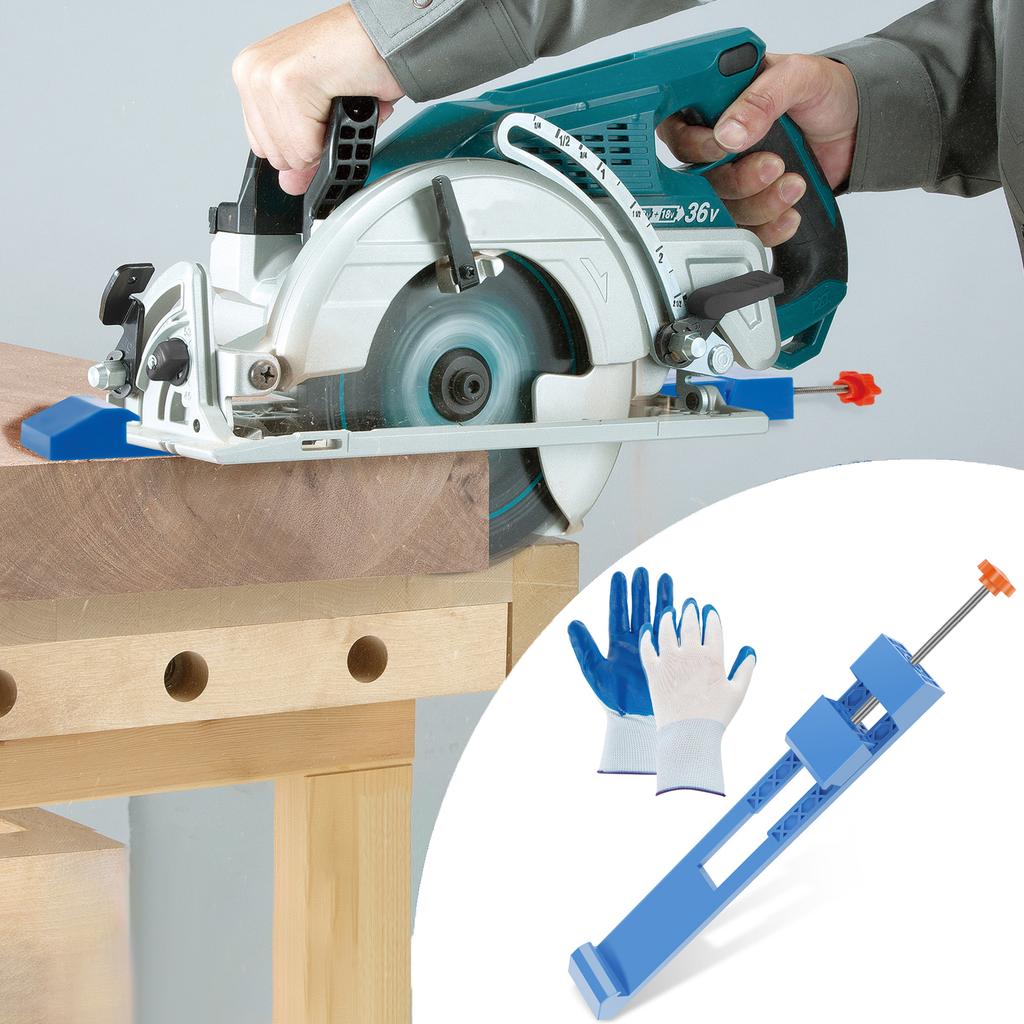 Precision Wood Cutting Guide Portable Electric Router Saw Clamp Guide Easy to Use Cutting Machine Milling Base Guide for Wood