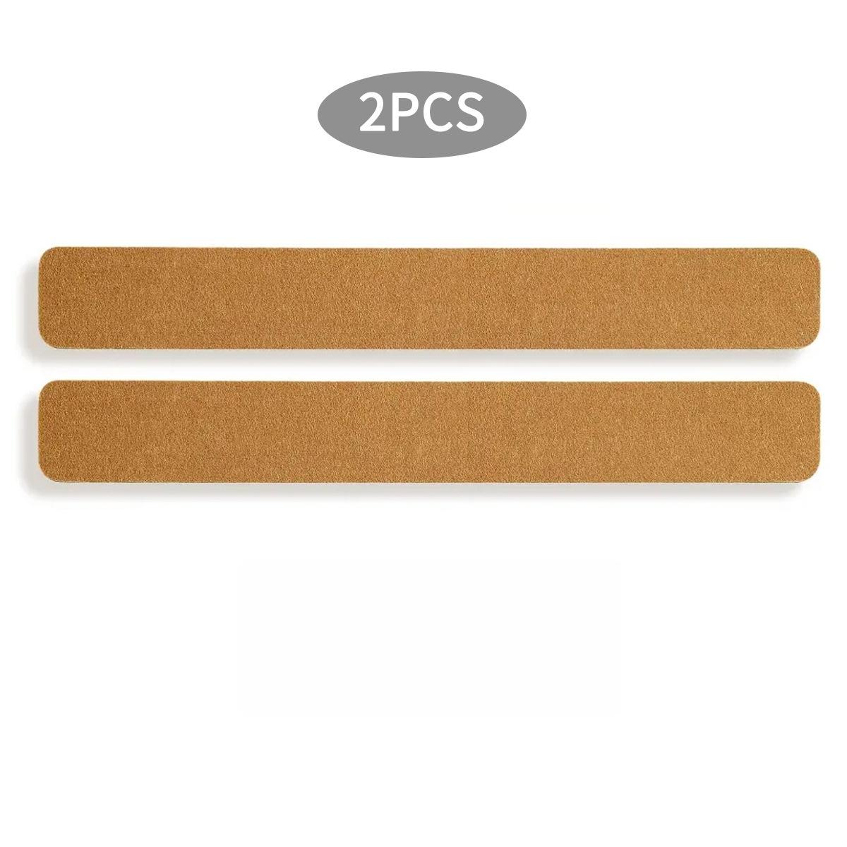 2/4/6/8pcs Cork Material Self Adhesive Cork Board Frameless Self Adhesive Hanging Thumbtacks Board Removable Cork Bulletin Board