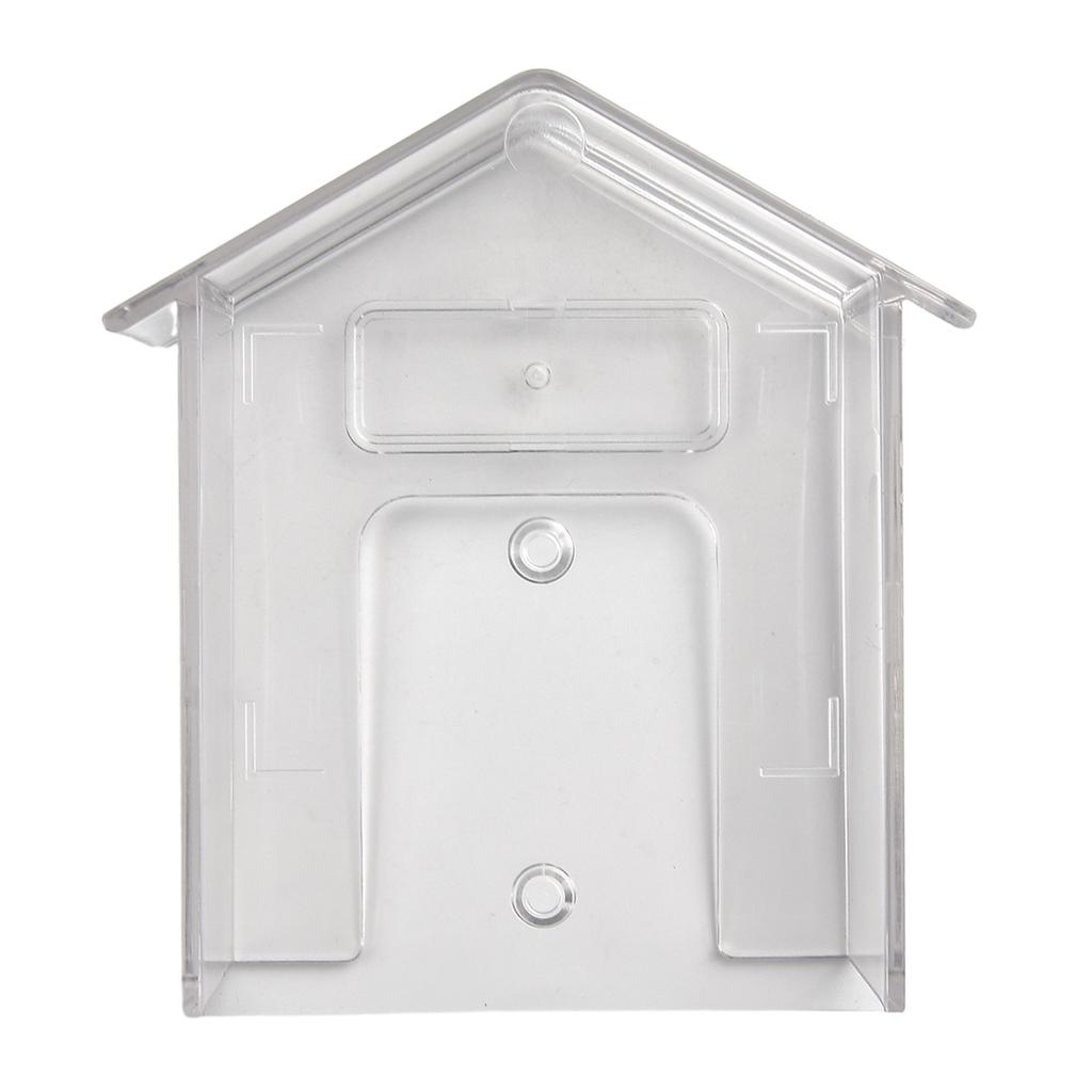 Doorbell Waterproof Cover Outdoor Doorbell Waterproof Shell Transparent Wireless Doorbell Rain Cover Protective Box