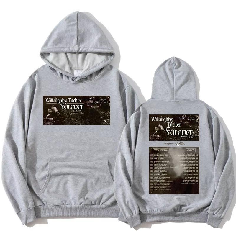 ETHEL CAIN Willoughby Tucker Forever Tour Mikiny Ležérní Fleecové Podzimní Teplé Mikiny Dlouhý Rukáv Dámské S Kapucí