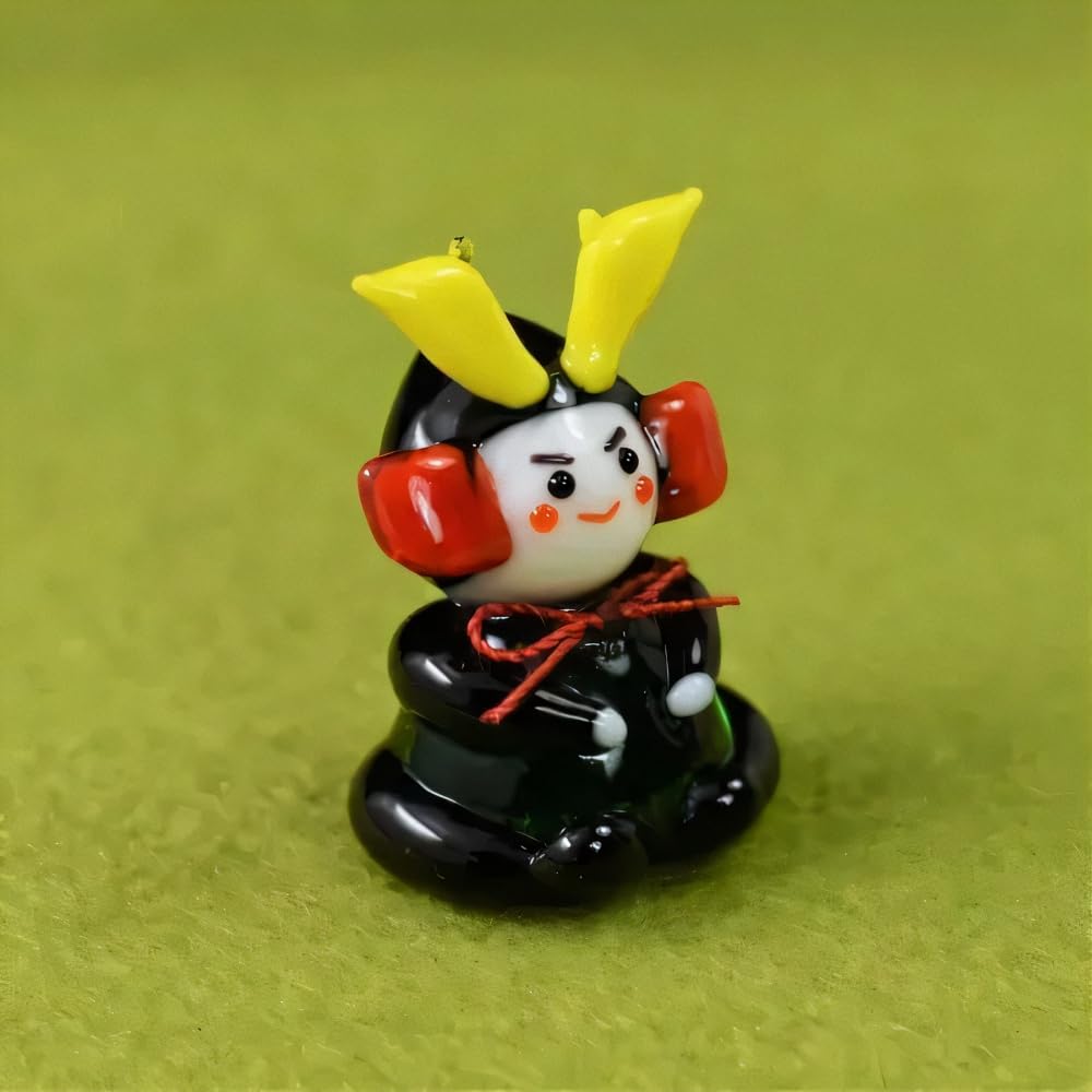 Four Cart Cute Handmade Glass Craft Day Young Warrior Boy's