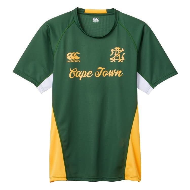 

Футболка для регби PRACTICE TEE Тренировочная футболка RG33203 зеленая M [Кентербери] (ПОЛУФИТ) (Полупригонка) Мужчины 49_Лес