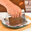 Hamburger Meat Press Maker Heavy-Duty Cast Iron Burger Smasher For Griddle Ergonomic Smash Bacon Press Stainless Steel Grill
