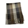 Autumn & Winter Retro Color Block Scarf - Trendy, Elegant Imitation Cashmere Shawl