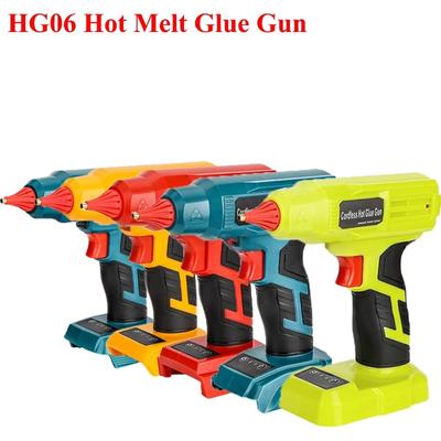 Multi-Function Cordless Hot Glue Gun for Makita/DeWalt/Milwaukee/Bosch/Ryobi 18/20V Battery with 11mm Glue Sticks DIY Power Tool