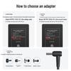 Biaz 120W Universal Laptop Charger 19.5V 6.15A with Blue Port and Pin