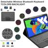 Case for Xiaoxin Pad Pro 12.7 Inch , Magnetic Bluetooth Keyboard Cover for Idea Tab Pro 12.7 (TB373FU/TB375FC)