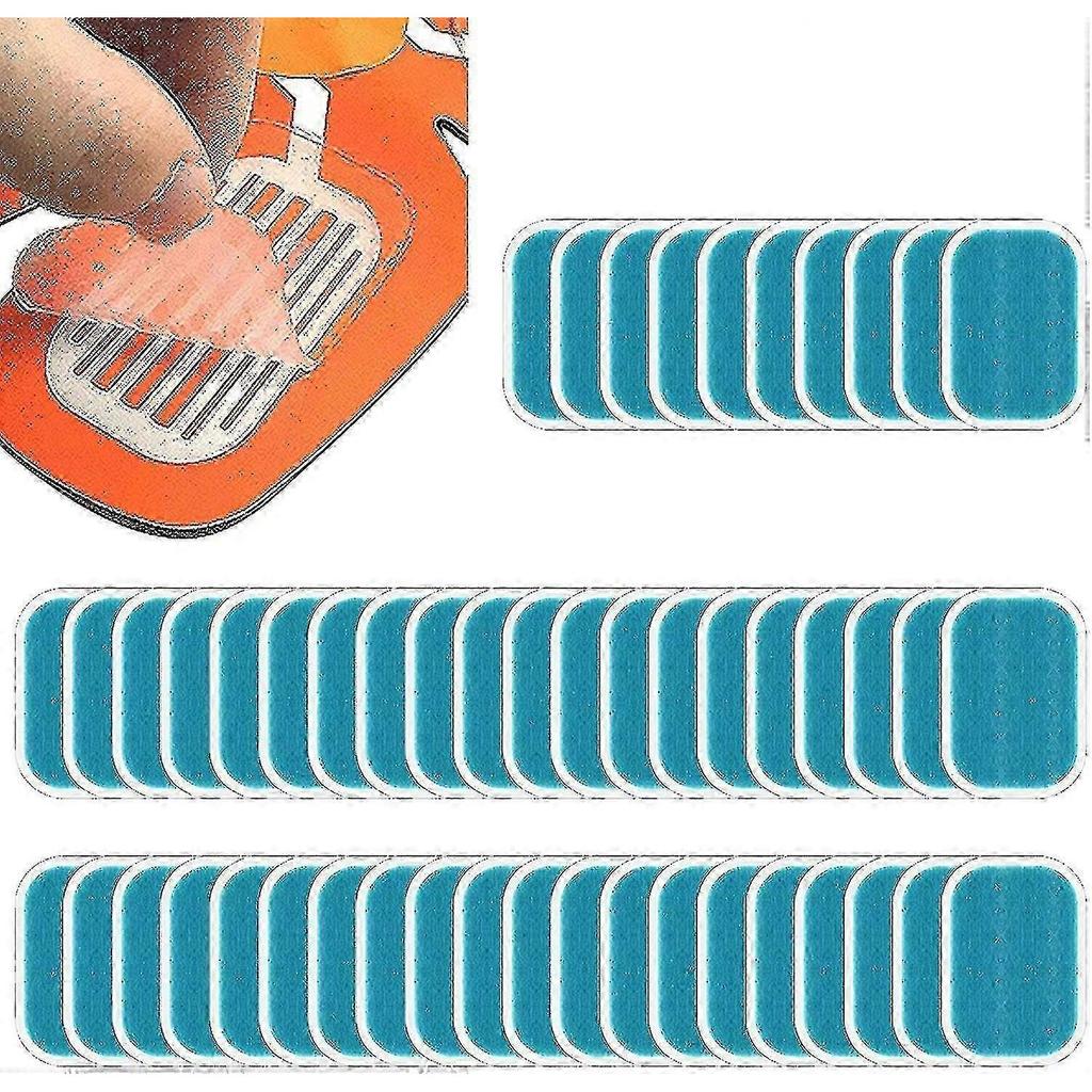 50pcs/80pcs Ab Stimulator Trainer for Abdominal Muscle Workout, Adjustable Intensity Portable Home Fitness Equipment Accessory