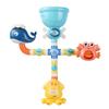 Cross-border Children's Bathroom Pipe Water Sucker Turn Music Shower Baby Play Water Faucet Water Spray Toy