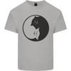 Yin Yang Cat Lover Funny Kitten Pet Unisexs Light Cotton TShirt