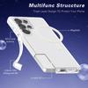 For Samsung Galaxy S25 Ultra Case Compatible with MagSafe TPU+PC Clear Phone Back Cover