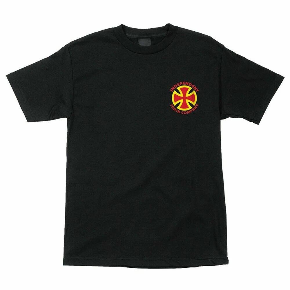 Independent Trucks STAGE Skateboard T Shirt BLACK S