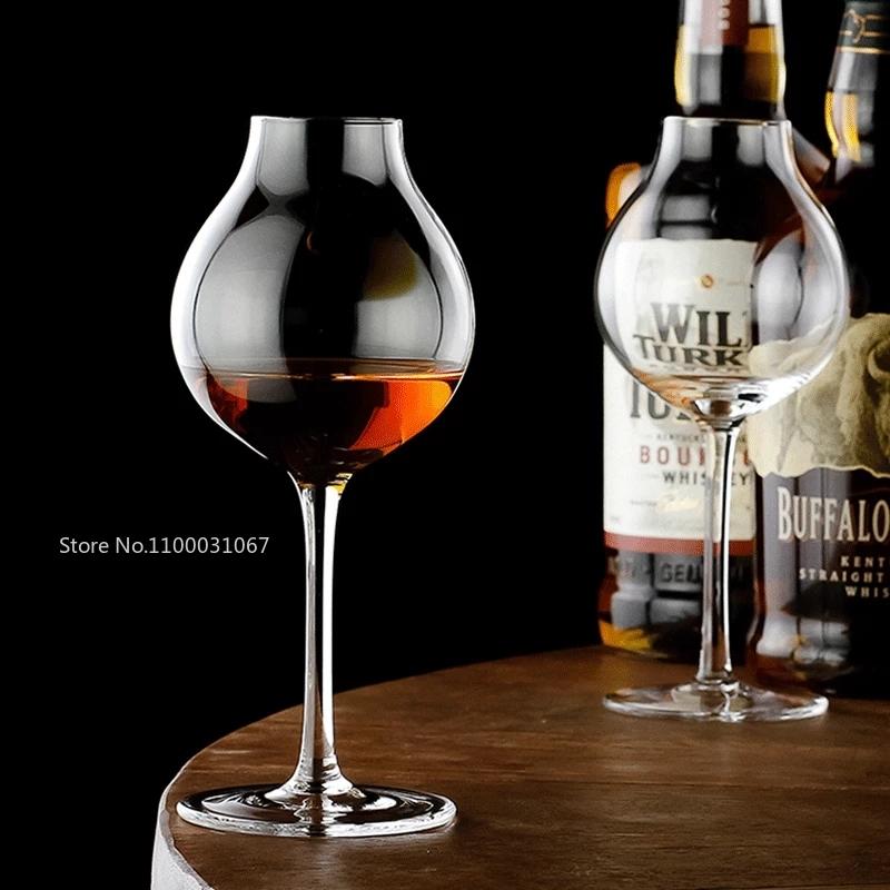 2 ΤΕΜ. Whisky Glass Onion Shape Design Blenders Whisky Copita Nosing Ποτήρια Κρασιού Κύπελλο Brandy Tasting Snifters Chivas Neat Cup