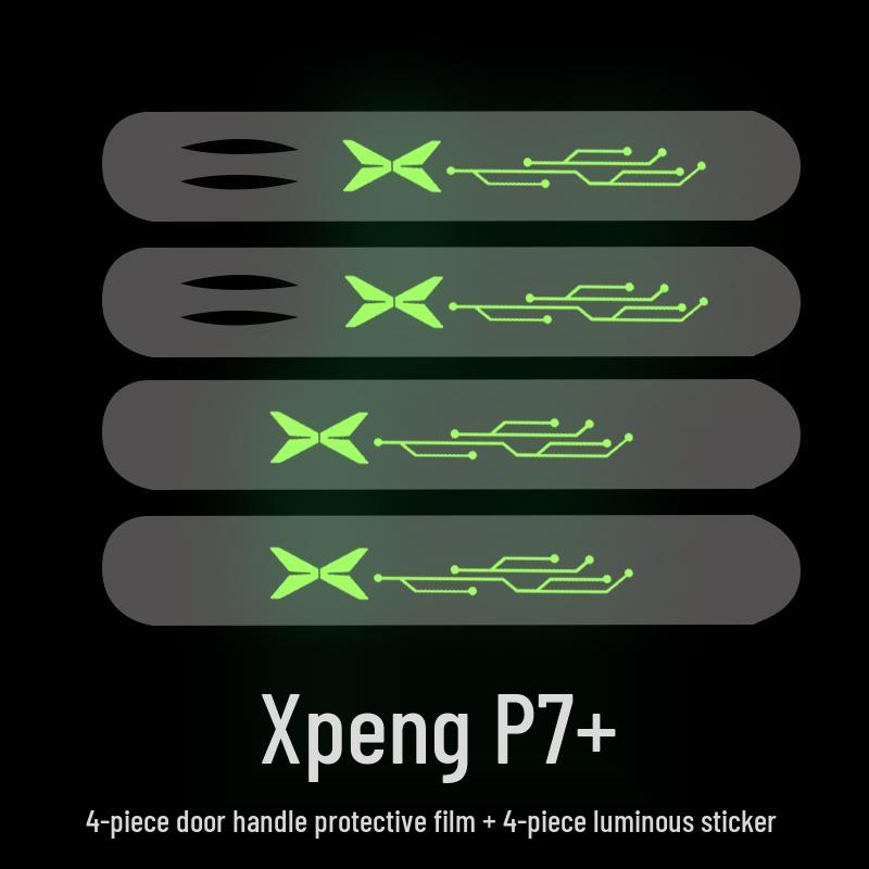 XPeng P7 und P5 Türgriff und Schalen Schutzfolie, G6 Griff Kratzschutz, G9 Antikollisions Auto Karosserie Aufkleber