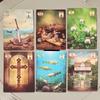 Thelema Lenormand Oracle Deck 36 Esoteric Divination Cards for Daily Guidance 9*6cm Double-embossed Cardstock
