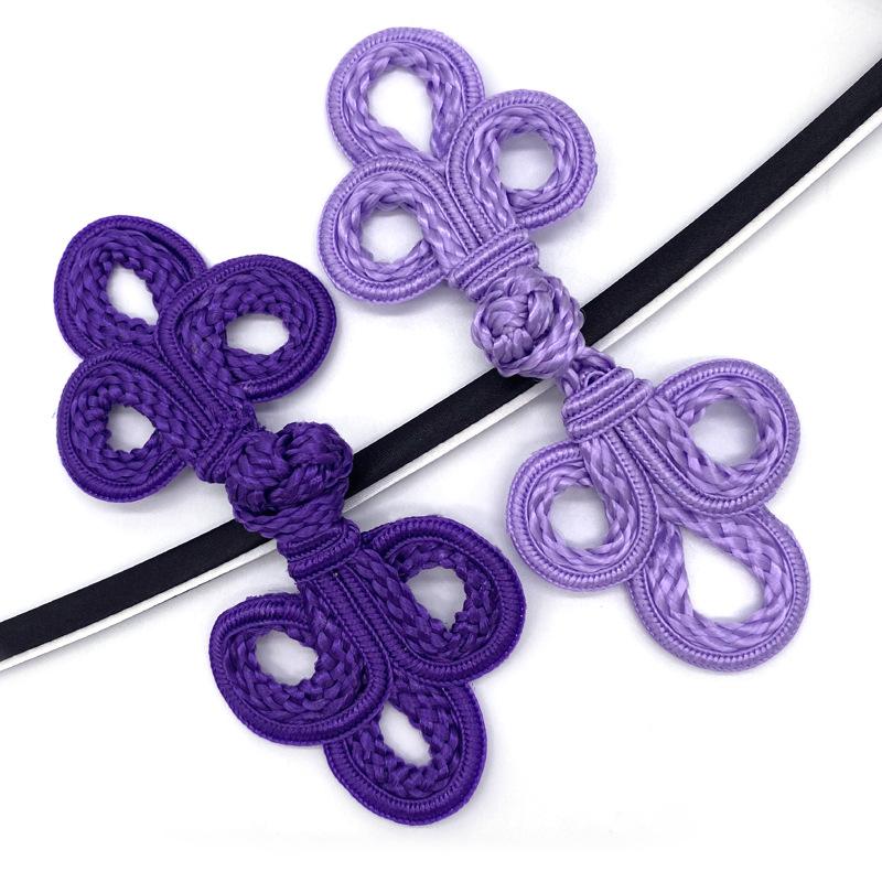 10 Paar Chinesische Froschverschlüsse Knöpfe Knotenverschluss für Cheongsam Tang-Anzug Traditionelles Handwerk Dekor 6 *14cm