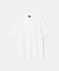 DIAMOND LAYLA Silicone Logo Short Sleeve T-Shirt T77 White