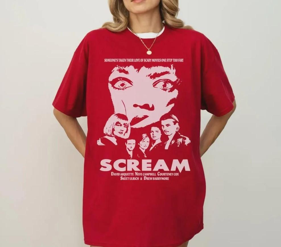 Unisex Scream Movie Shirtcasey becker shirtbilly loomis shirtstu macher shir XL
