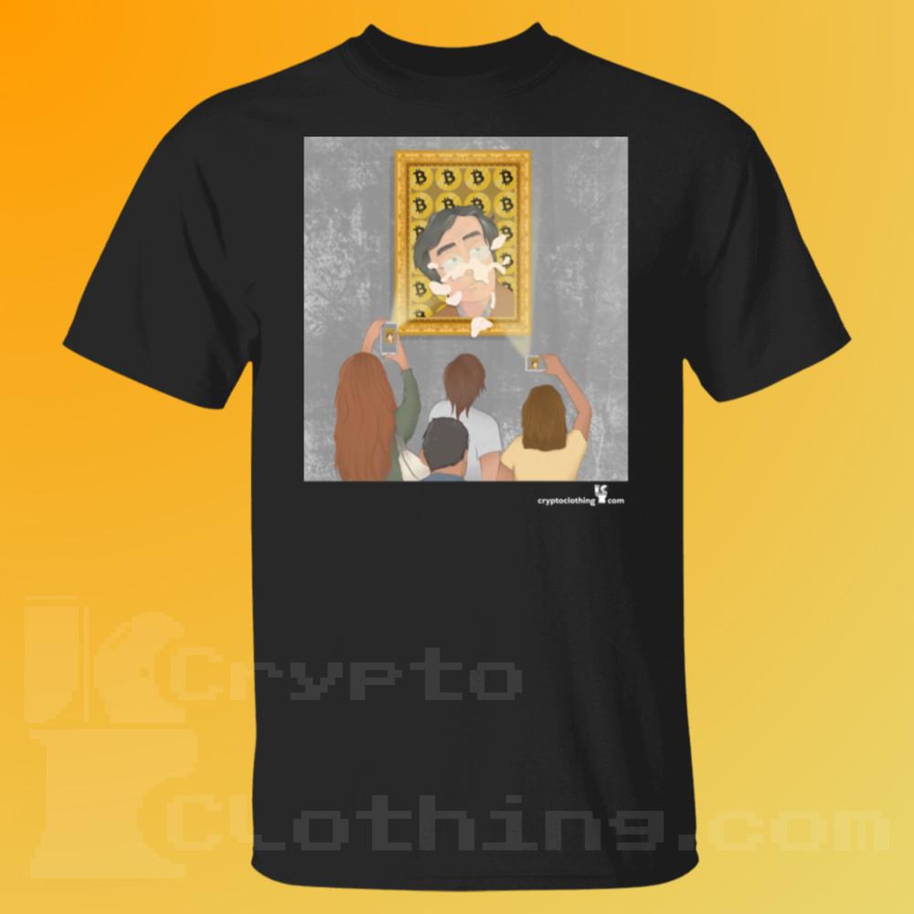 Биткоин BTC Крипто Криптовалюта Альткоин HODL Черная Футболка UPC66 Унисекс Футболка XL