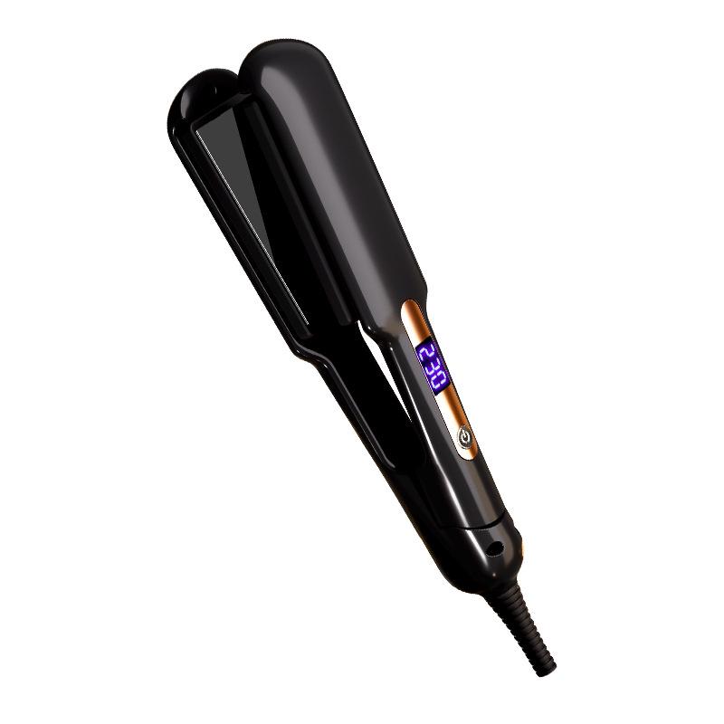 Dual-Use 3D Floating Plate Hair Straightener: Fast Heating, Digital Display, Auto Power-Off, Anti-Scald, No Hair Damage