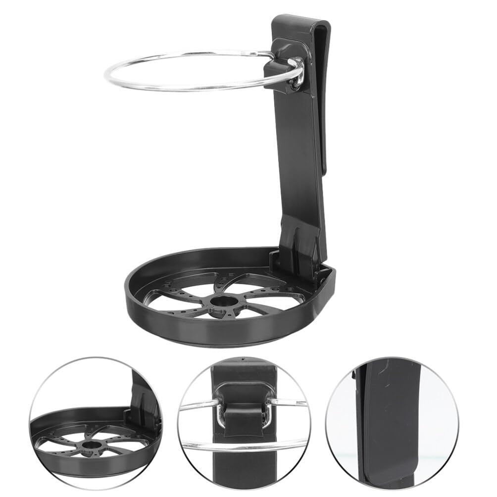 TOPPERFUN 2pcs Adjustable Folding Drink Holder Fits Most Sizes Mug Bottle Wall Cup Holder