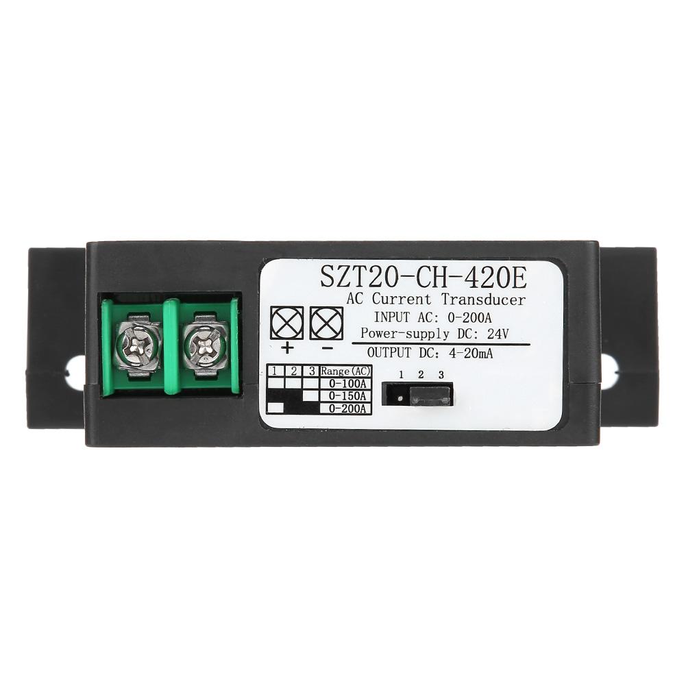 SZT20 CH 420E Current Transducer Transmitter Transformer Sensor AC Current Converter 0 200A