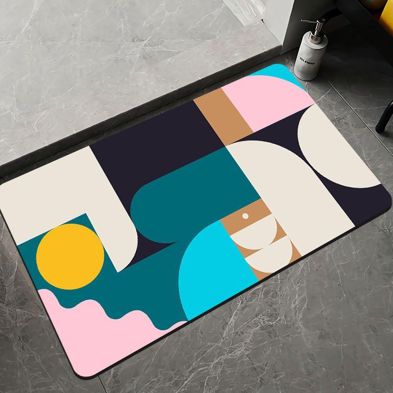 Diatom Mud Toilet Absorbent Anti Slip Pad, Bathroom Floor Mat, Waterproof Kitchen Floor Mat At the Bathroom Entrance