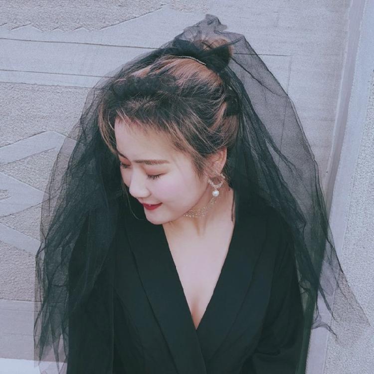 Hochzeitstüll Brautspitzen-Schleier mit Schleife/Blumenbesatz Eleganter Schleier für Brautjungfern