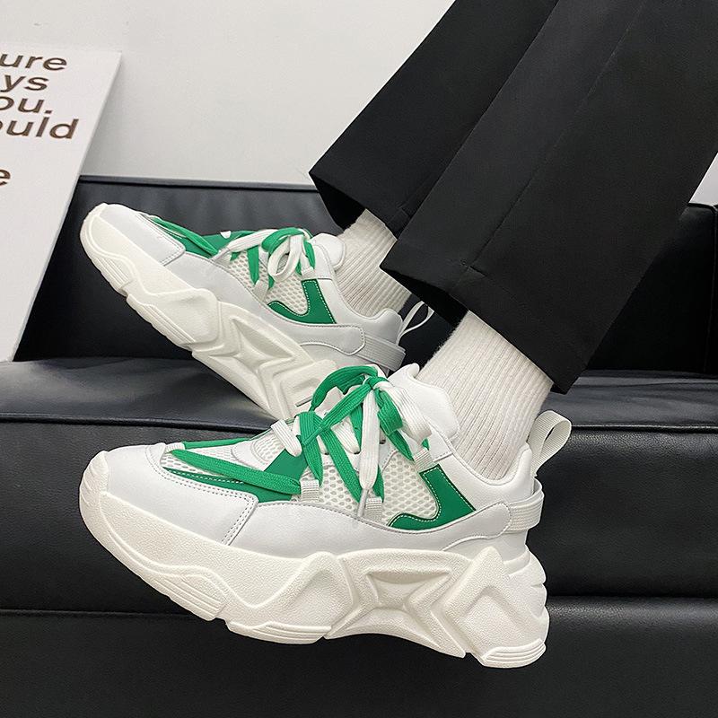 Shoes Spring and Summer New Thick-soled Sports Dad Shoes Mesh Breathable