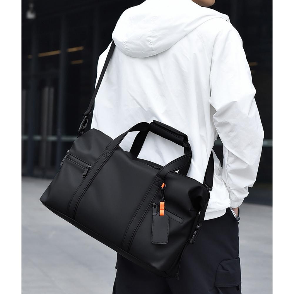 Spring New Short Distance Travel Bag Wear-resistant Oxford Business Trip Men's Handbags Outdoor Multifunctional Sports Fitness Slant Span Duffel Bag