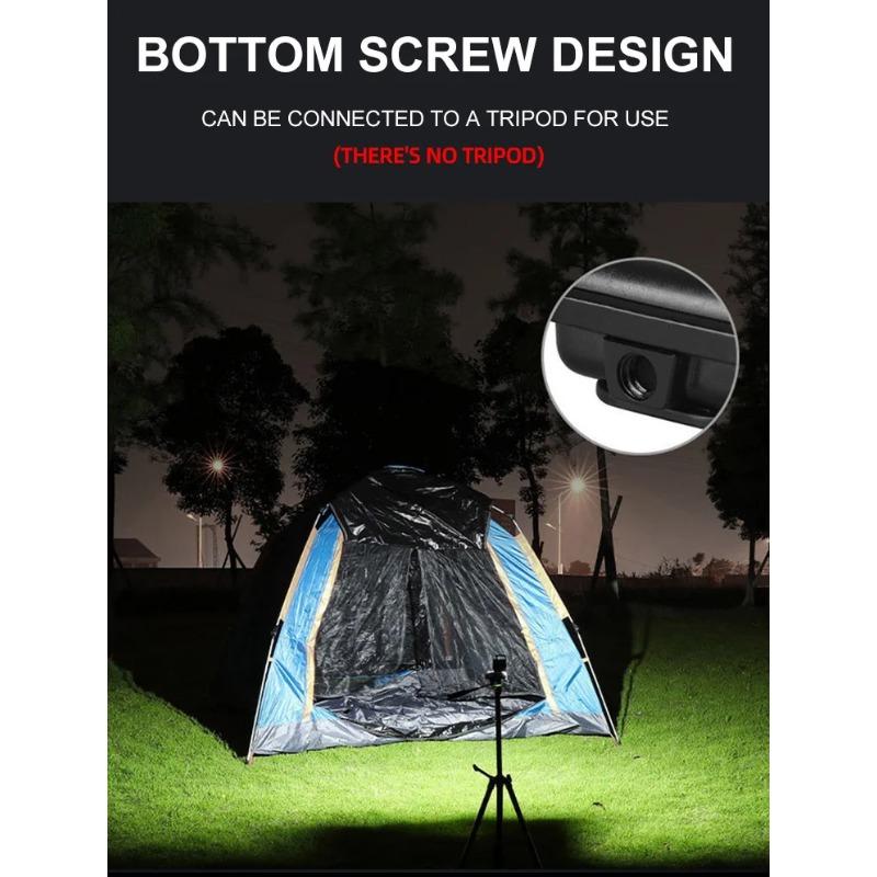 Super Bright MINI COB Keychain Flashlight Charging Lamp Camping Lights with Magnet 4 Lighting Modes for Camping Home