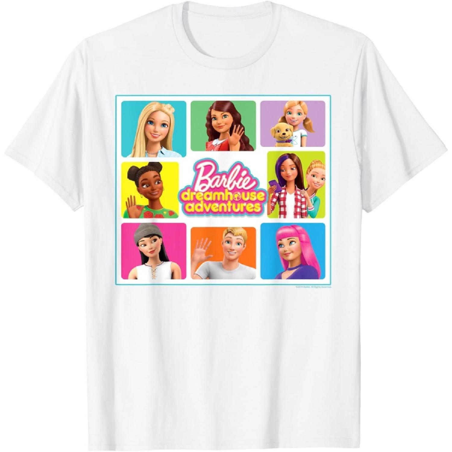 Барби - Приключения в Доме Мечты Футболка с Домом Мечты 9 Квадратов XXXXXL белый