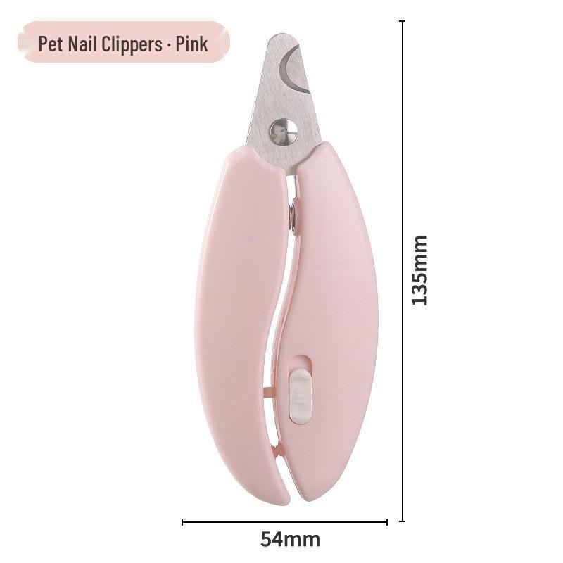Pet Nail Clippers with Round Hole for Cats and Dogs - Ideal for Small and Medium Breeds
