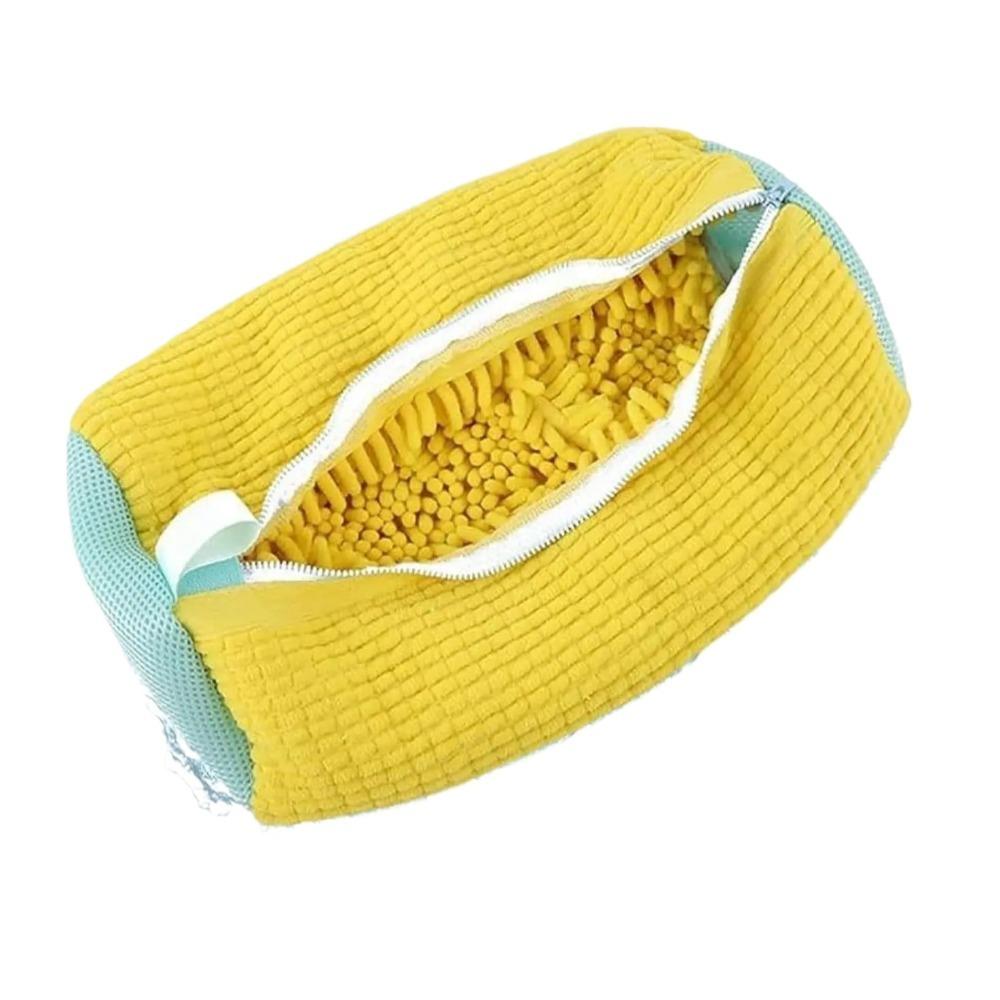 Shoe Laundry Bag for Washing Machine, Shoes Laundry Bag Sneaker Washing Bag for 360° Cleaning 1PC жёлтый