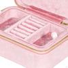 Organizer Box, Container Gift Portable Travel Case Display Er for Necklaces Earring Birthdays