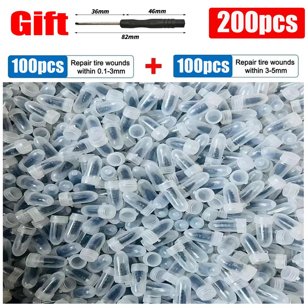 Car Tire Repair Nail Car Wheel Universal Puncture Repair Kit  Patch Motorcycle Rubber Screw Automotive Repair Screws
