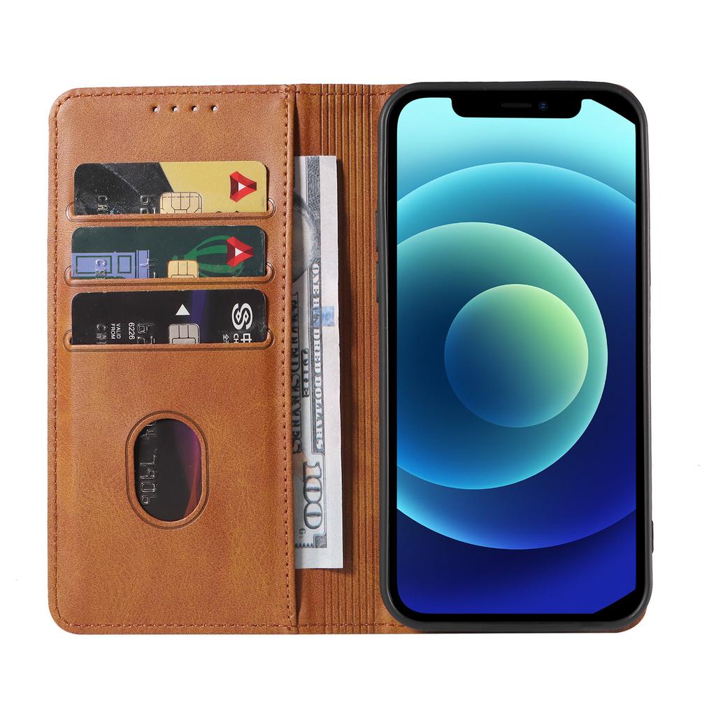 Compatible with iPhone 17 PRO MAX Magnetic Phone Case, Apple 16E Business Phone Case, Cowhide Pattern Protective Cover