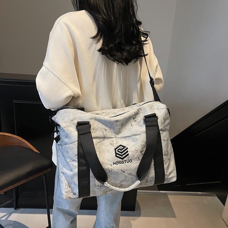 Large-capacity travel bag, women's portable light waterproof luggage bag, short-distance travel boarding, maternity bag storage bag