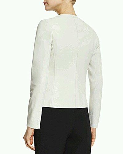 Biker Real Soft New Women's White Leather Jacket 100% Real Lambskin Motorcycle