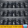 Delta Military Special Forces Police Figure Building Blocks - Ghost Soldier Assembly Toy for Kids