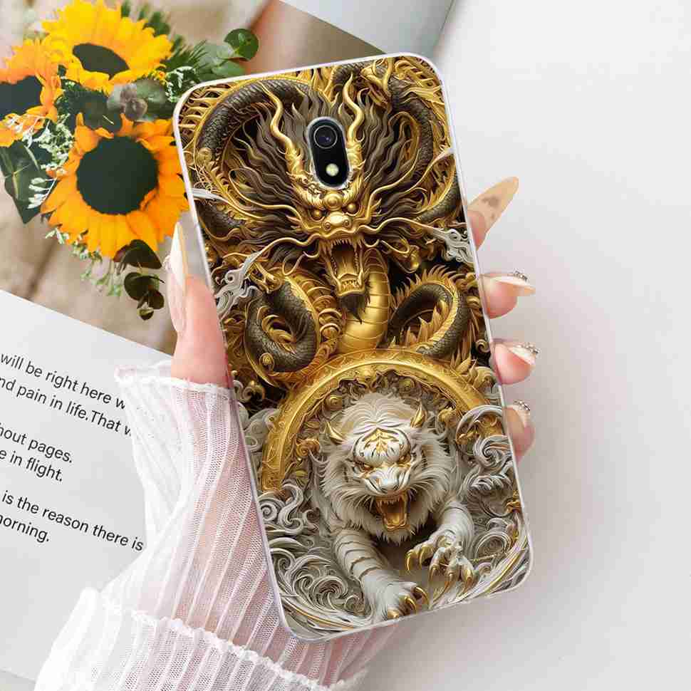 For Xiaomi Redmi 8A Casing 6.22" Cute Cat Painted Cover Soft Silicone Phone Case For Xiaomi Redmi8A Redmi 8A Back Cover Capa