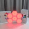 2021 RGB LED Color-Changing Honeycomb Decorative Wall Lamp