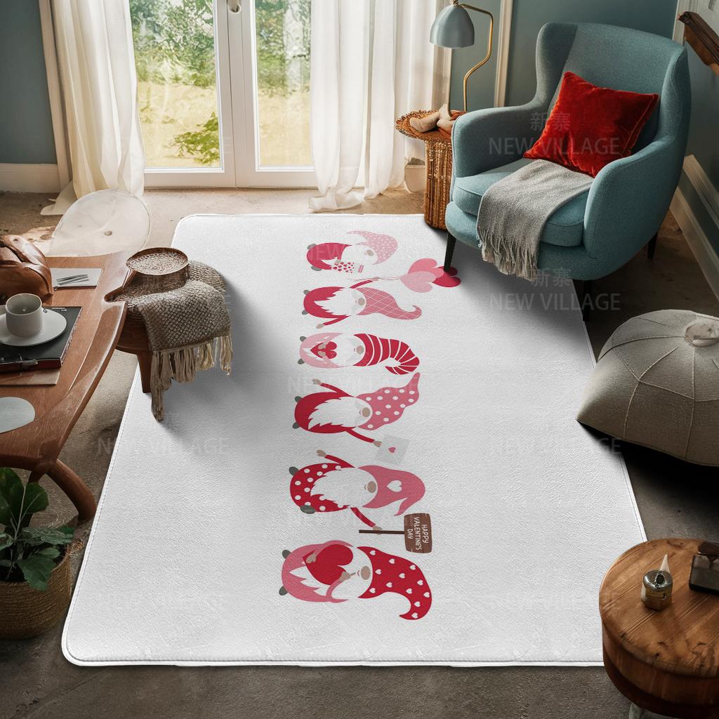 House Entrance Carpet Home Door Mat Living Room Bath Foot Bathroom Non-slip Water Absorption Rugs Bath Merry Christmas Winter